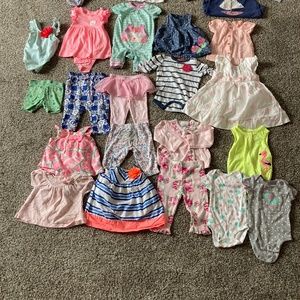 Baby boden, Janie and Jack, Carters Baby girl clothing bundle size 3 months